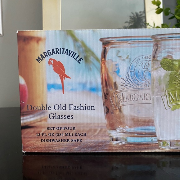 Margaritaville Dining Margaritaville Double Old Fashion Glasses